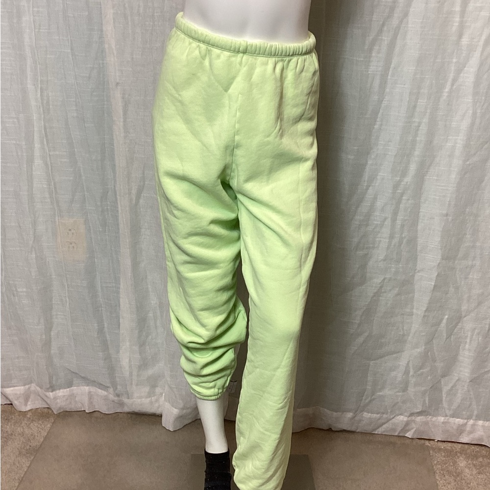 Joah Brown Mint Oversized Joggers; Size: XS/S